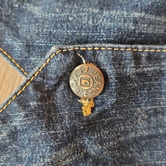 Reitmans Western Denim Halter Crop Top Vest Shirt, XS - Picture 5 of 12